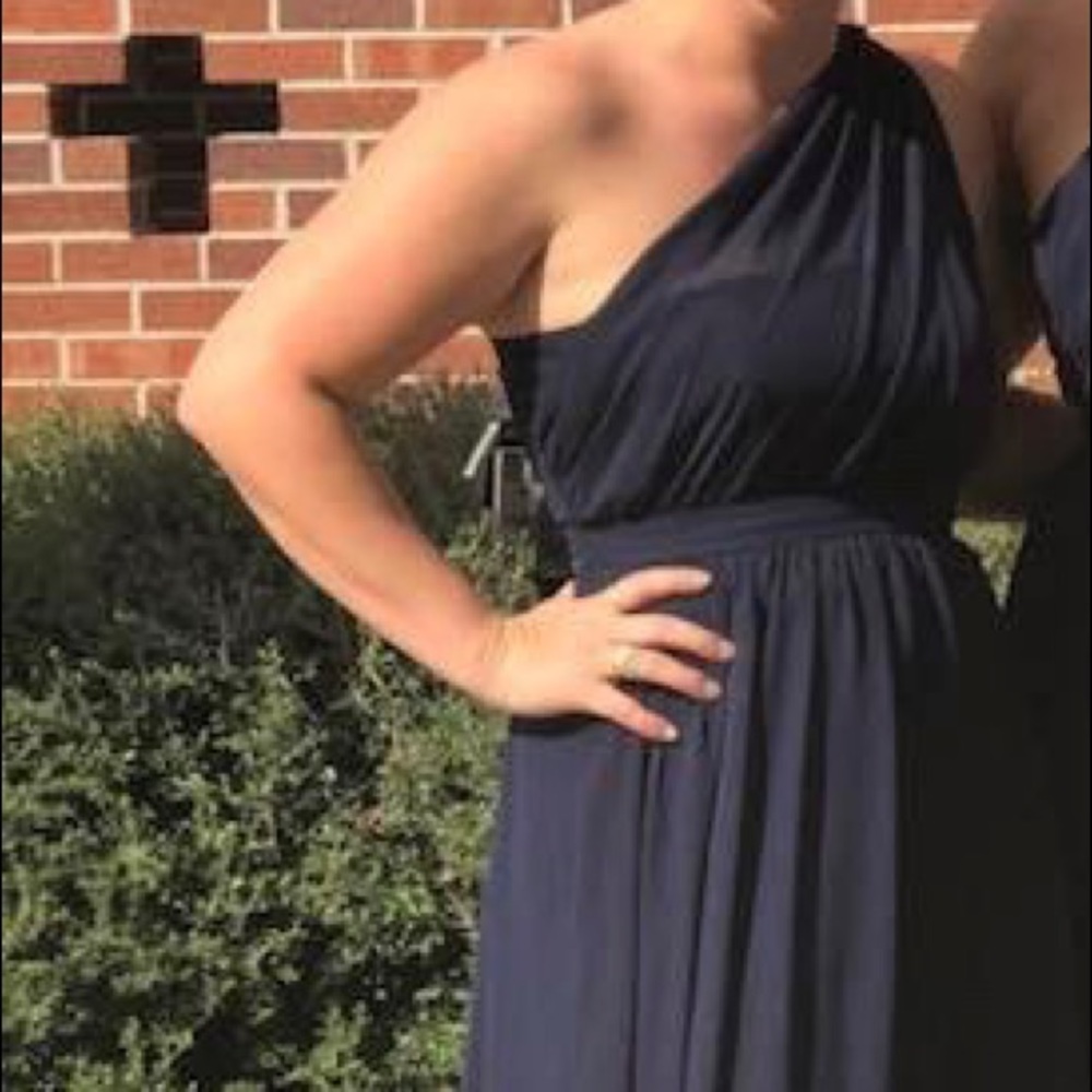 Alfredo Angelo One Arm bridesmaid dress